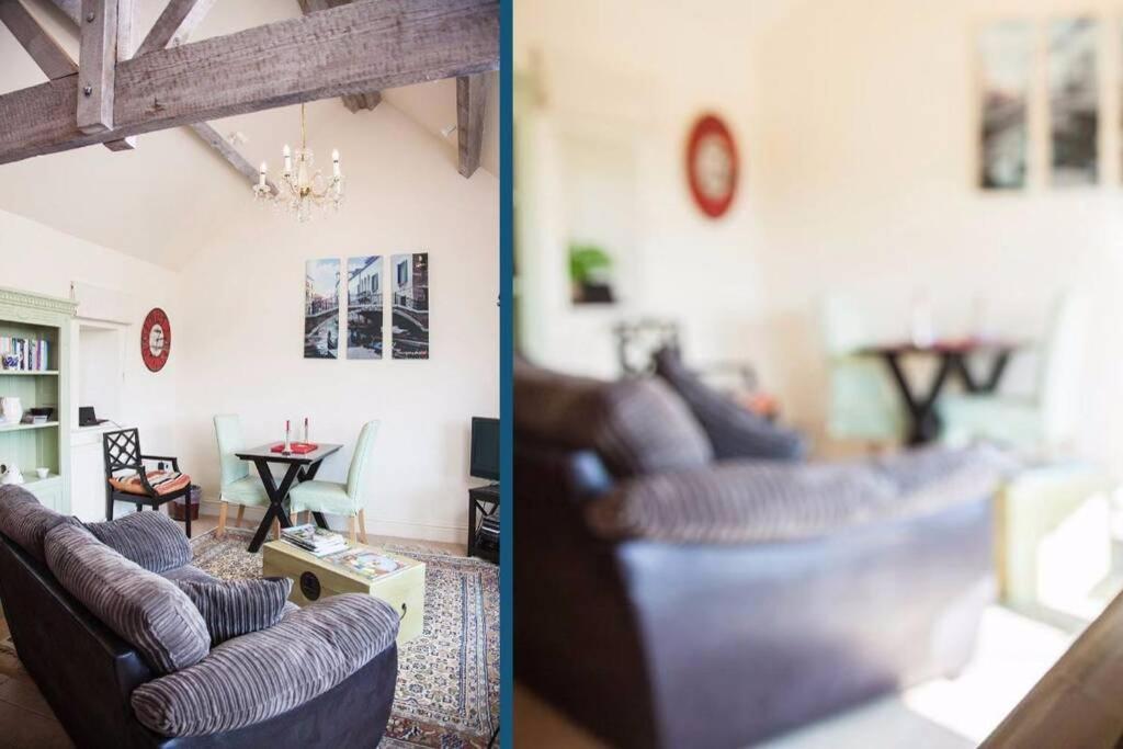Secluded Romantic Cotswolds Barn - Sleeps 2 To 4 - Near Cirencester - Dog Friendly Villa Kemble Eksteriør billede